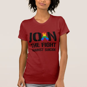 T-shirt Participez à la lutte contre le suicide gay