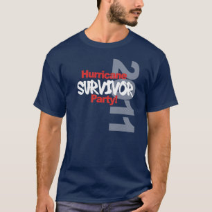 T-shirt Partie 1011 de survie d'ouragan