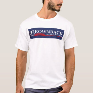 T-shirt Partie antérieure du LOGO T de BROWNBACK seulement
