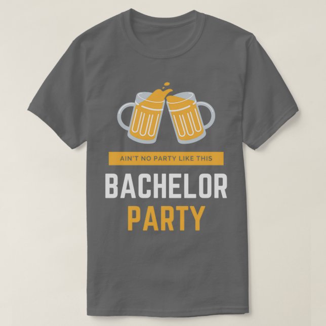 T-shirt partie célibataire t 3 (Design devant)