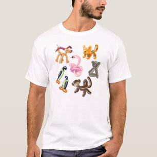 T-SHIRT PARTIE D'ANIMAL DE BALLON