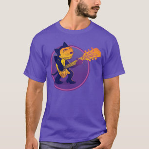 T-shirt Partie de garage - chat de Ricky