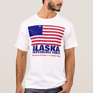 T-SHIRT PARTIE DE L'INDÉPENDANCE DE L'ALASKA
