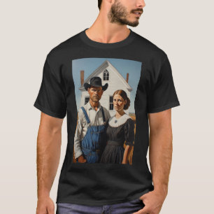 T-shirt Partie deux gothique américaine