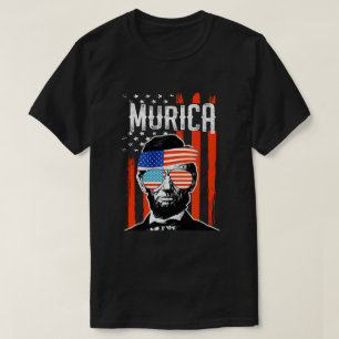 T-shirt Partie drôle Amérique de Murica Abe Lincoln 4