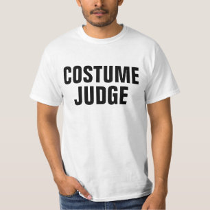 T-shirt Partie drôle de Halloween de juge de costume