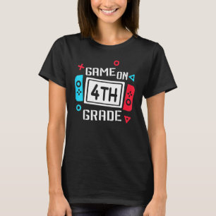 T-shirt Partie Enclenchée Garçons de 4e Enfants Quatrième
