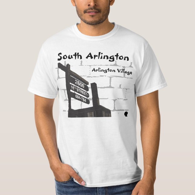 T-shirt Partie I de village de SA Arlington ** (Devant)