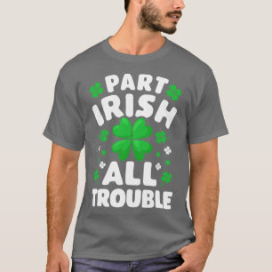 T-shirt Partie Irlandais Tout Le Jour de la Saint Patrick 