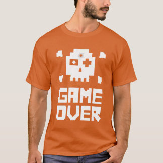 T-shirt PARTIE TERMINÉE Jeux Rétro