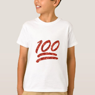T-shirt parties scintillant cent émoticônes