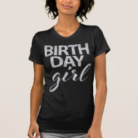 Parties scintillant d'argent fille d'anniversaire