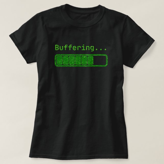 T-shirt Parties scintillant de mise en tampon (Design devant)
