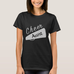 T-shirt Parties scintillant de Pom-pom girl Fière de Tante