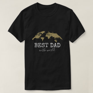 T-shirt Parties scintillant d'or élégante personnalisée Me