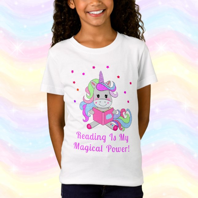 T-Shirt Parties scintillant étincelante Unicorne livre de  (Créateur téléchargé)