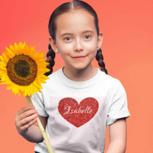 T-shirt Parties scintillant Faux personnalisée de la tenue
