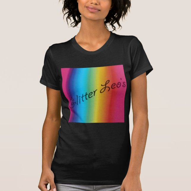 T-shirt Parties scintillant Leo (Devant)