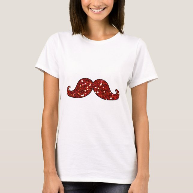 T-SHIRT PARTIES SCINTILLANTES IMPRIMÉES PAR MOUSTACHE (Devant)