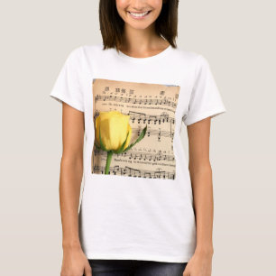 T-shirt Partition Rose jaune