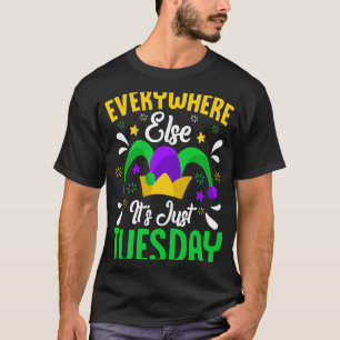 T-shirt Partout ailleurs C'est juste mardi Célébrations pa