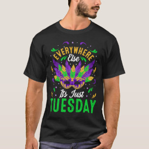 T-shirt Partout ailleurs C'est juste mardi Célébrations pa