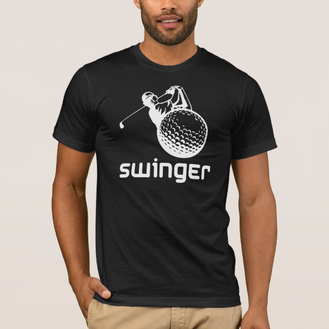 T-shirt Partouzeur de golf (Devant)