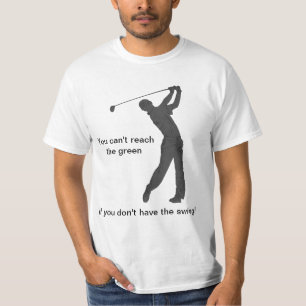 T-shirt Partouzeur de golf personnalisable
