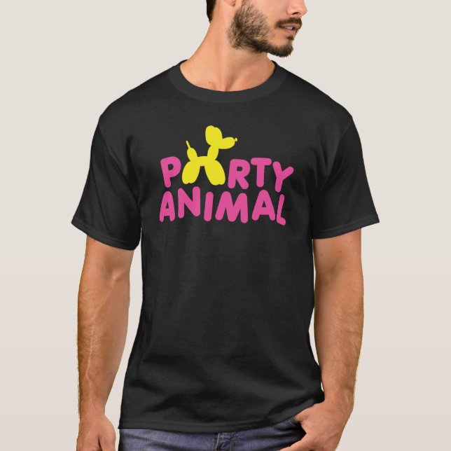 T-shirt Party animal (Devant)