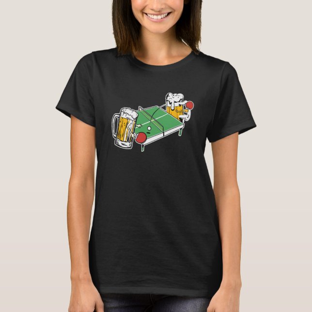 T-shirt Party Beer Pong Beer Pong Table Beer Pong (Devant)