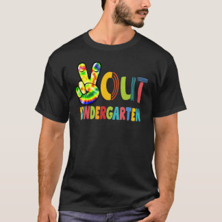 T-shirt Party Fun Tie Dye Paix Connexion Hors maternelle