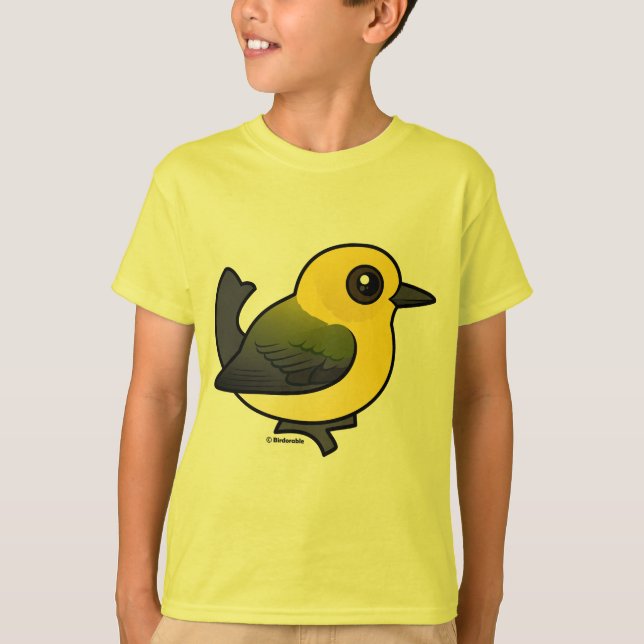T-shirt Paruline protonotaire (Devant)