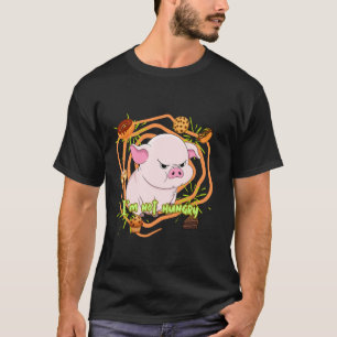 T-shirt Pas affamé le cochon grincheux V4