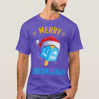 T-shirt Pas aujourd'hui Père Noël Hanoukka Chanukah Santa