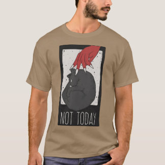 T-shirt Pas aujourd'hui Satan