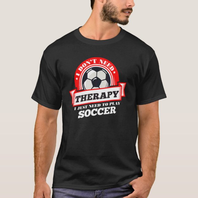 T-shirt Pas besoin de thérapie juste besoin de jouer au ho (Devant)