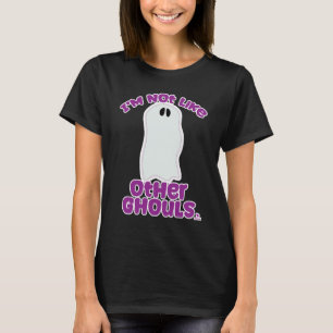 T-shirt Pas comme les autres gouls Halloween amusant Toon