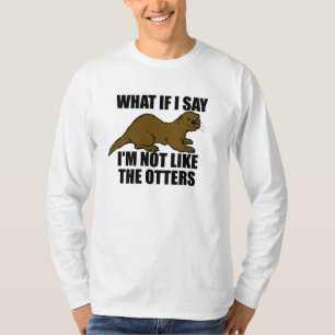 T-shirt Pas comme les loutres