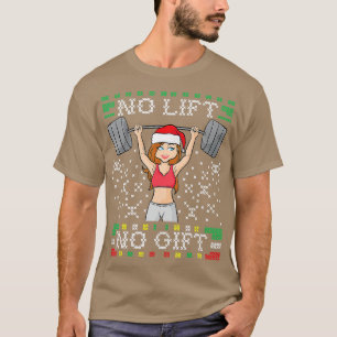 T-shirt Pas d'Ascenseur Pas De Cadeau Vilain Gymnase De No