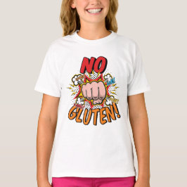 T-shirt Pas de bande dessinée gluten