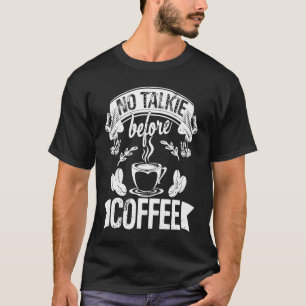 T-shirt Pas de bavette avant Boisson de café Barista
