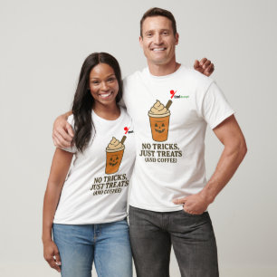 T-shirt "Pas de bêtises, juste des friandises (et du café)