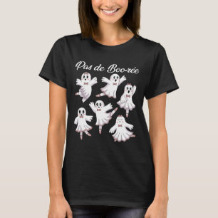 T-shirt Pas De Boo-re Ballerina Drôle Fantôme Halloween Sp