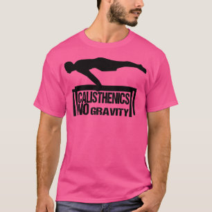 T-shirt Pas de calisthène de gravité