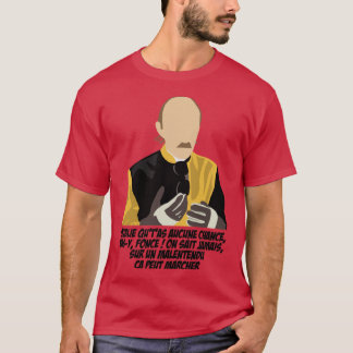 T-shirt Pas de chance amis vintage ami