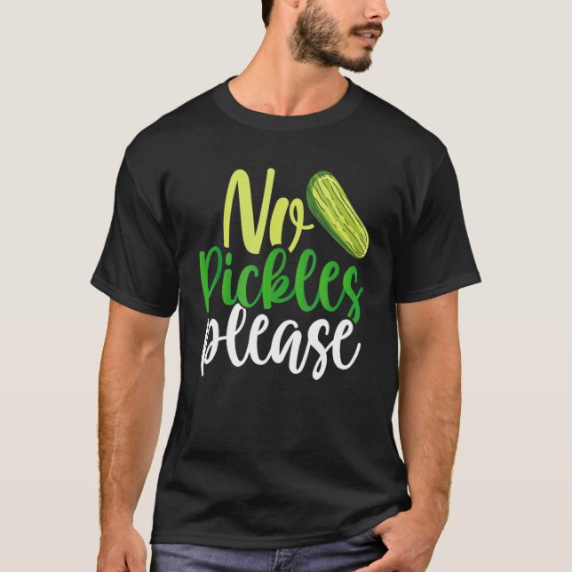 T-shirt Pas de chicots S'il vous plaît (Devant)