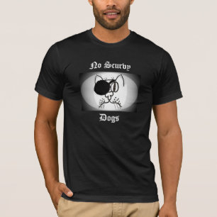 T-shirt Pas de Chiens Scurvy Pirate Cat