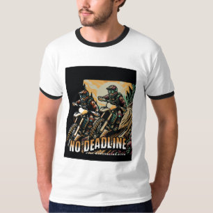 T-shirt Pas De Délai - Juste Adrénaline Rush Dirt Vélo