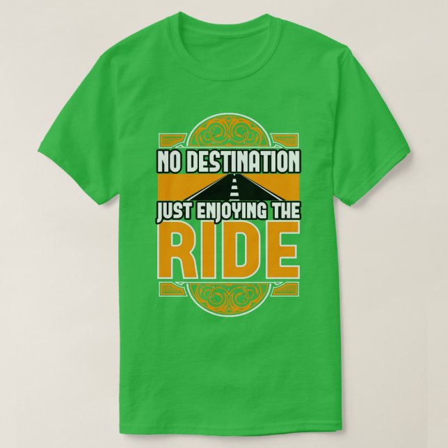 T-shirt Pas De Destination Qui Se Contente De Faire Le Tou (Design devant)