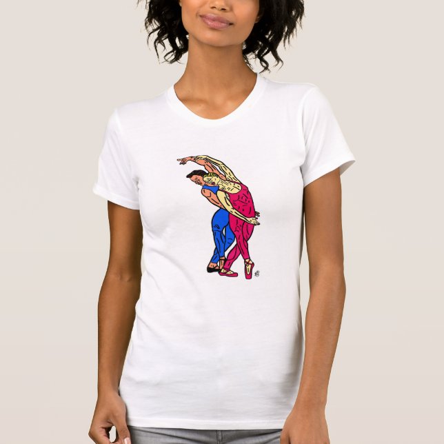 T-shirt Pas De Deux 1 (Devant)